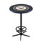 Holland Bar Stool Co 42" Black U.S. Navy Pub Table L216B4228Navy - alternate 1